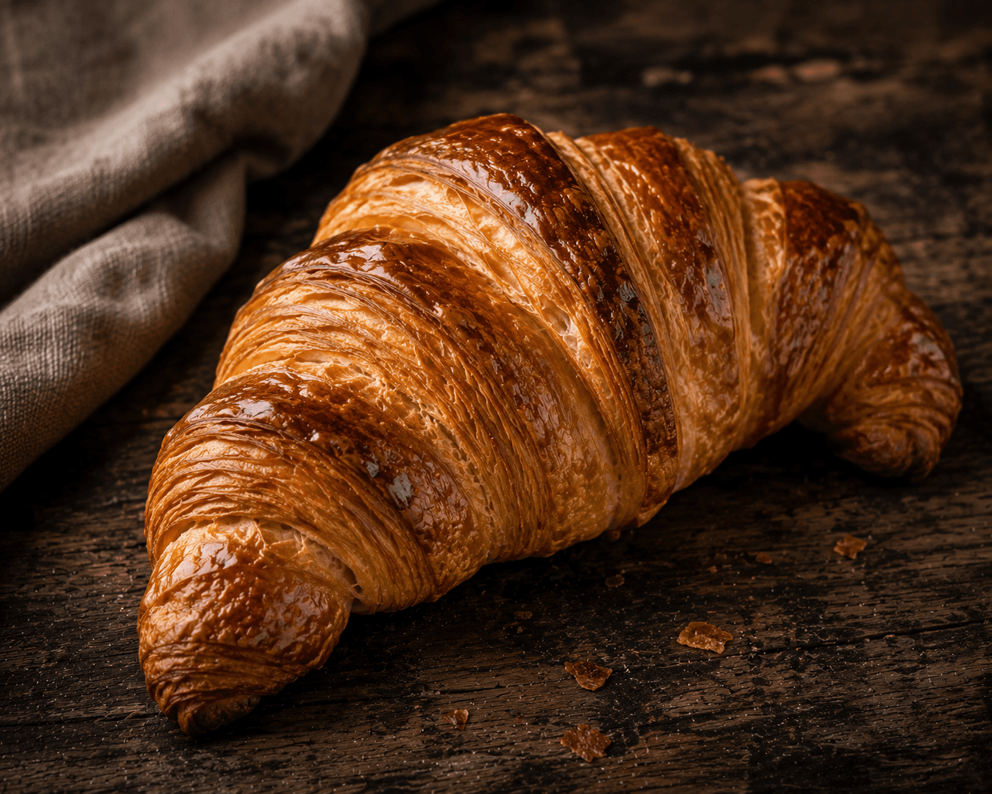 Fresh butter croissant