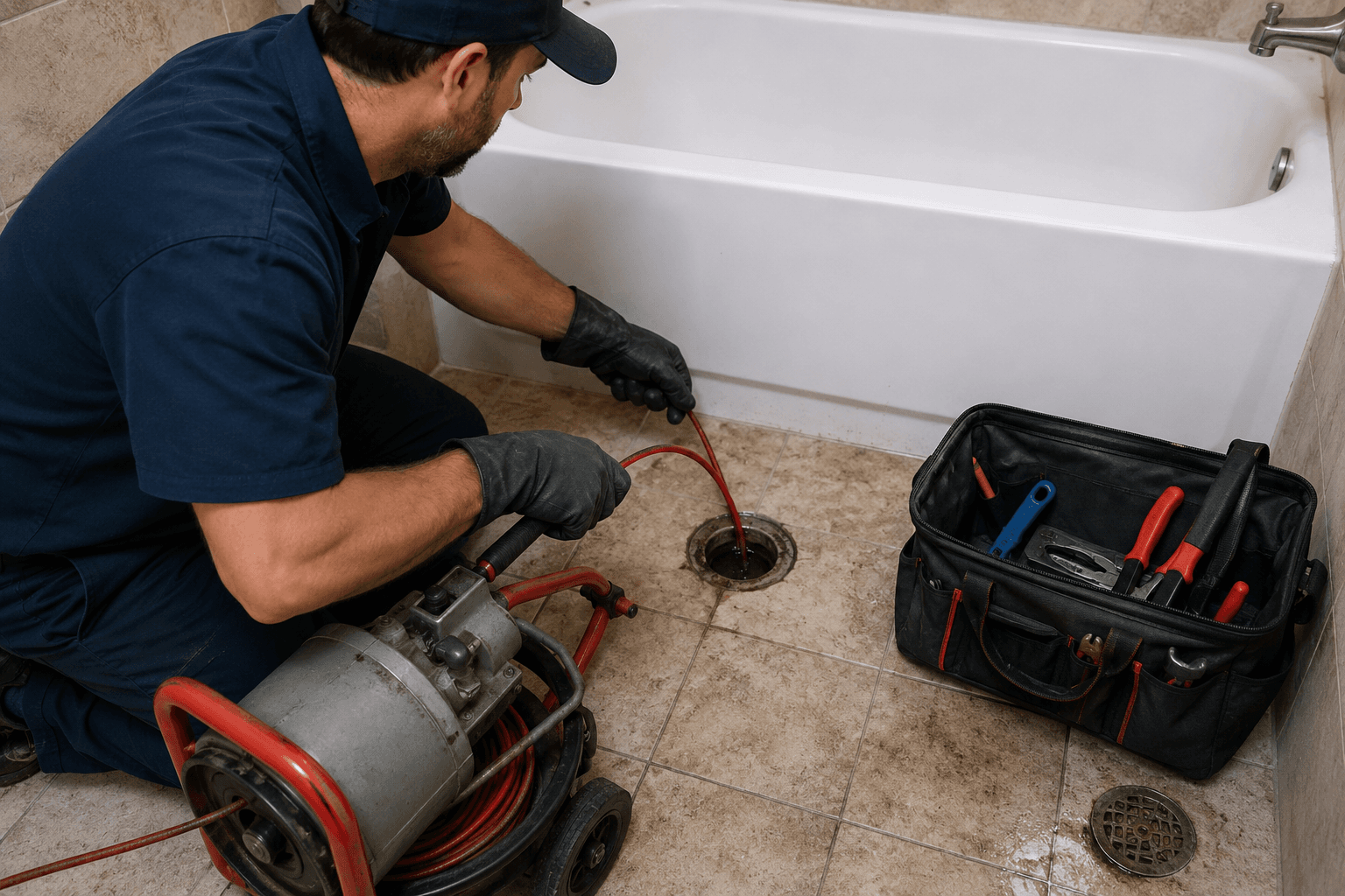 Residential Drain Cleaning